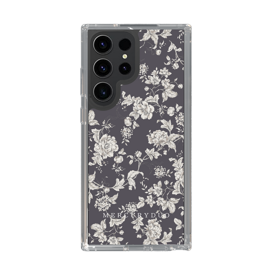 Slim Protection Case［ MERCURYDUO - ToneFlower - Grey ］