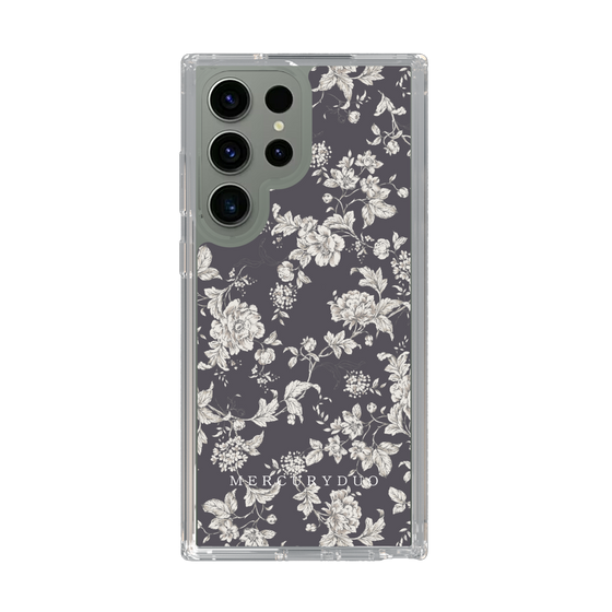 Slim Protection Case［ MERCURYDUO - ToneFlower - Grey ］