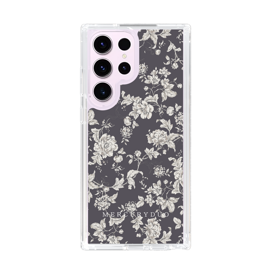 Slim Protection Case［ MERCURYDUO - ToneFlower - Grey ］
