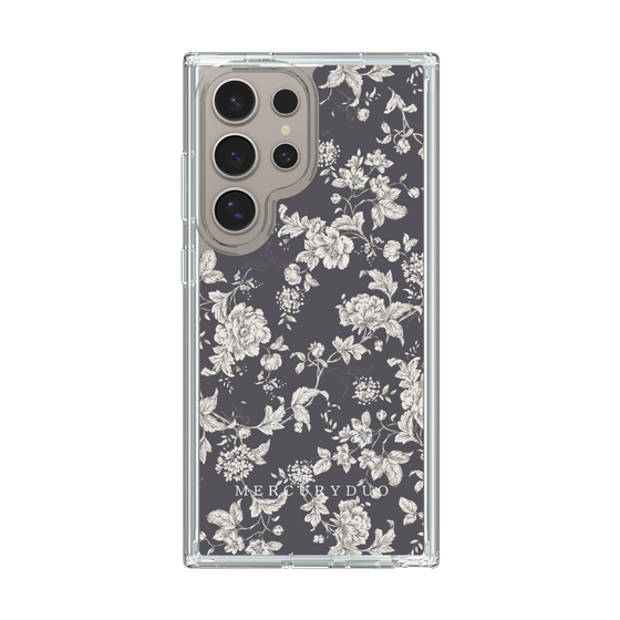 Slim Protection Case［ MERCURYDUO - ToneFlower - Grey ］