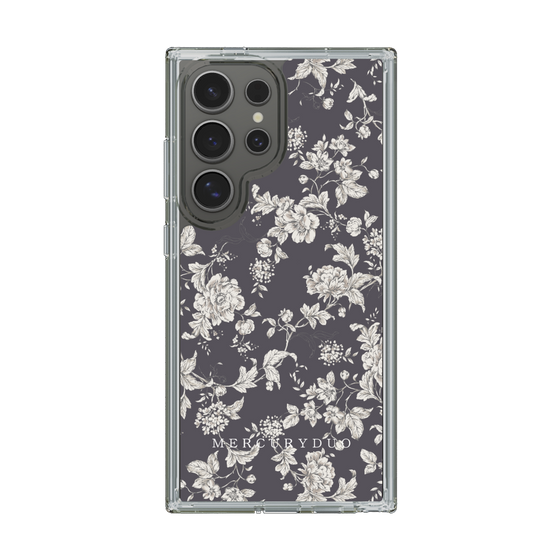Slim Protection Case［ MERCURYDUO - ToneFlower - Grey ］
