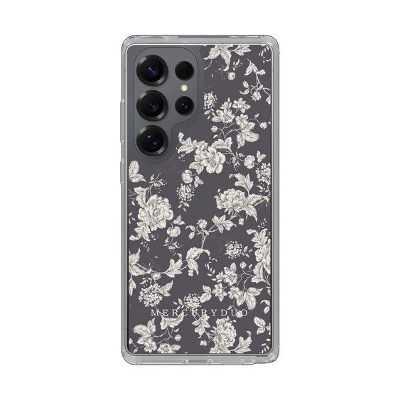 Slim Protection Case［ MERCURYDUO - ToneFlower - Grey ］