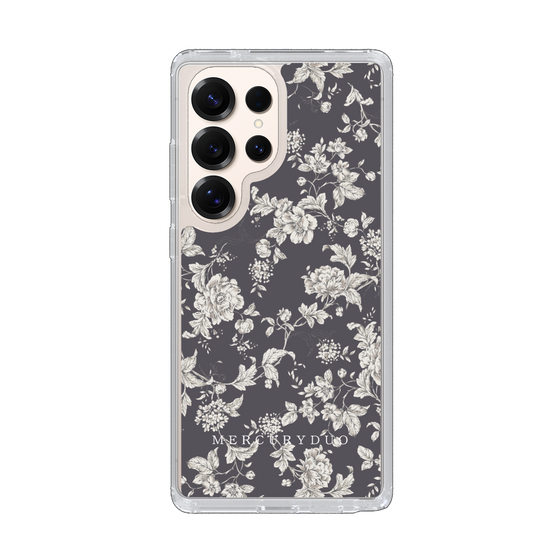 Slim Protection Case［ MERCURYDUO - ToneFlower - Grey ］
