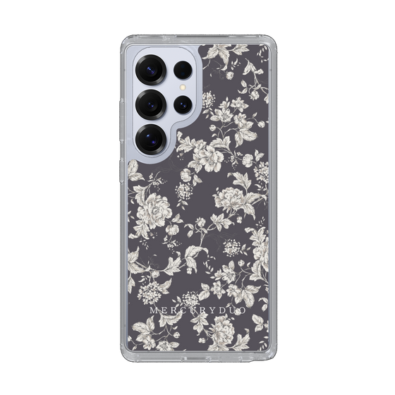 Slim Protection Case［ MERCURYDUO - ToneFlower - Grey ］