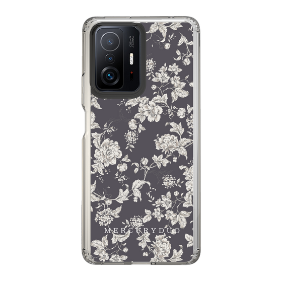 Slim Protection Case［ MERCURYDUO - ToneFlower - Grey ］