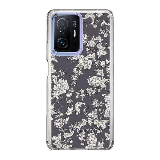 Slim Protection Case［ MERCURYDUO - ToneFlower - Grey ］