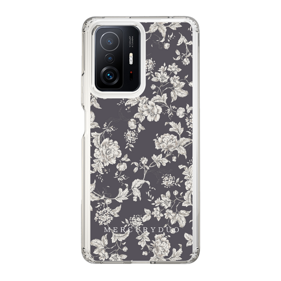 Slim Protection Case［ MERCURYDUO - ToneFlower - Grey ］