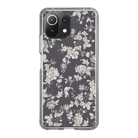 Slim Protection Case［ MERCURYDUO - ToneFlower - Grey ］
