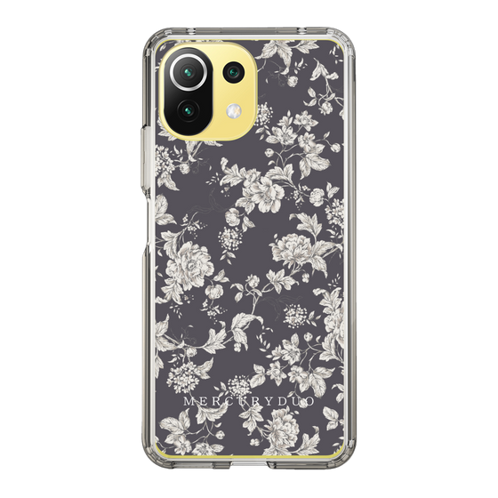 Slim Protection Case［ MERCURYDUO - ToneFlower - Grey ］