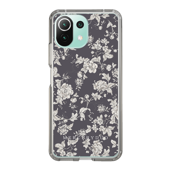 Slim Protection Case［ MERCURYDUO - ToneFlower - Grey ］