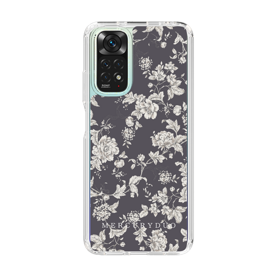 Slim Protection Case［ MERCURYDUO - ToneFlower - Grey ］