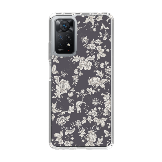 Slim Protection Case［ MERCURYDUO - ToneFlower - Grey ］