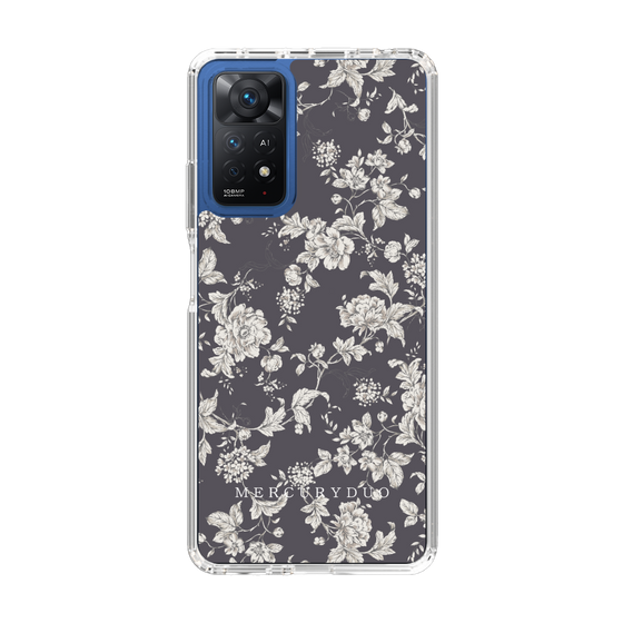 Slim Protection Case［ MERCURYDUO - ToneFlower - Grey ］