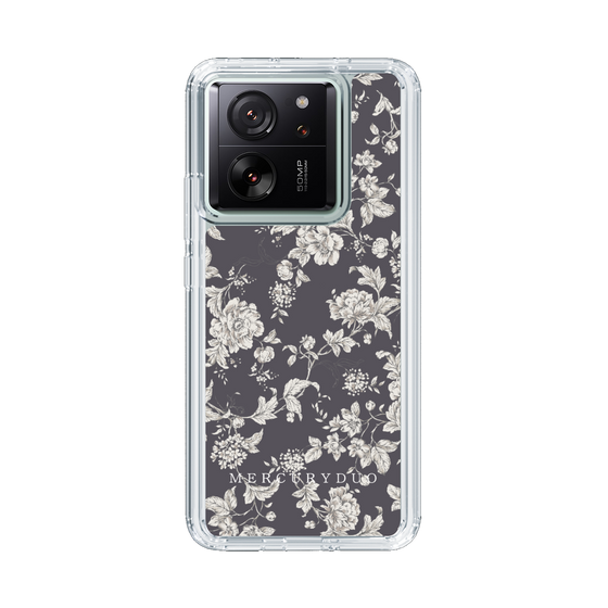 Slim Protection Case［ MERCURYDUO - ToneFlower - Grey ］