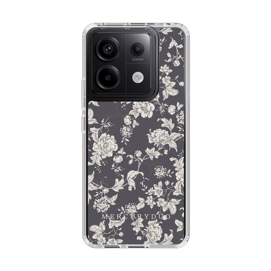 Slim Protection Case［ MERCURYDUO - ToneFlower - Grey ］
