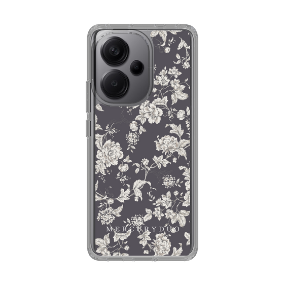 Slim Protection Case［ MERCURYDUO - ToneFlower - Grey ］