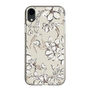 Slim Protection Case［ MERCURYDUO - BotanicalFlower - Beige ］
