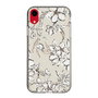Slim Protection Case［ MERCURYDUO - BotanicalFlower - Beige ］