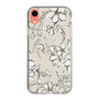 Slim Protection Case［ MERCURYDUO - BotanicalFlower - Beige ］