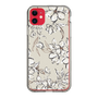 Slim Protection Case［ MERCURYDUO - BotanicalFlower - Beige ］