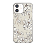 Slim Protection Case［ MERCURYDUO - BotanicalFlower - Beige ］