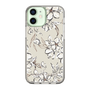 Slim Protection Case［ MERCURYDUO - BotanicalFlower - Beige ］