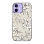 Slim Protection Case［ MERCURYDUO - BotanicalFlower - Beige ］