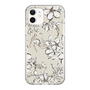 Slim Protection Case［ MERCURYDUO - BotanicalFlower - Beige ］