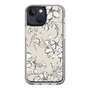 Slim Protection Case［ MERCURYDUO - BotanicalFlower - Beige ］