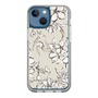 Slim Protection Case［ MERCURYDUO - BotanicalFlower - Beige ］