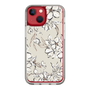 Slim Protection Case［ MERCURYDUO - BotanicalFlower - Beige ］