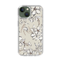 Slim Protection Case［ MERCURYDUO - BotanicalFlower - Beige ］
