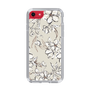 Slim Protection Case［ MERCURYDUO - BotanicalFlower - Beige ］