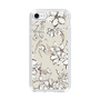 Slim Protection Case［ MERCURYDUO - BotanicalFlower - Beige ］