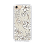 Slim Protection Case［ MERCURYDUO - BotanicalFlower - Beige ］