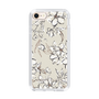 Slim Protection Case［ MERCURYDUO - BotanicalFlower - Beige ］