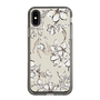 Slim Protection Case［ MERCURYDUO - BotanicalFlower - Beige ］