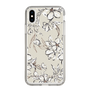 Slim Protection Case［ MERCURYDUO - BotanicalFlower - Beige ］