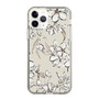 Slim Protection Case［ MERCURYDUO - BotanicalFlower - Beige ］