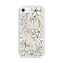 Slim Protection Case［ MERCURYDUO - BotanicalFlower - Beige ］