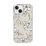 Slim Protection Case［ MERCURYDUO - BotanicalFlower - Beige ］