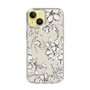 Slim Protection Case［ MERCURYDUO - BotanicalFlower - Beige ］