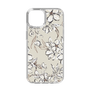 Slim Protection Case［ MERCURYDUO - BotanicalFlower - Beige ］