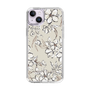 Slim Protection Case［ MERCURYDUO - BotanicalFlower - Beige ］