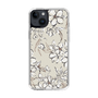Slim Protection Case［ MERCURYDUO - BotanicalFlower - Beige ］