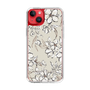 Slim Protection Case［ MERCURYDUO - BotanicalFlower - Beige ］