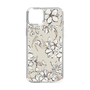 Slim Protection Case［ MERCURYDUO - BotanicalFlower - Beige ］