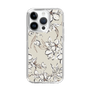 Slim Protection Case［ MERCURYDUO - BotanicalFlower - Beige ］