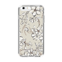 Slim Protection Case［ MERCURYDUO - BotanicalFlower - Beige ］