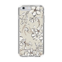 Slim Protection Case［ MERCURYDUO - BotanicalFlower - Beige ］